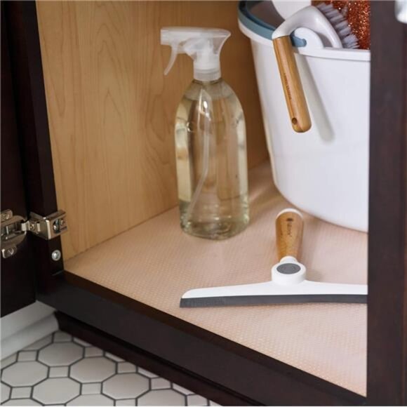 Clear Classic Shelf Liner - Durable Non Adhesive Fridge Liner - Easy to Install - Picture 4 of 7